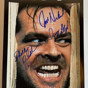 The Shining cast signed autographed photo Jack Nicholson Prime Autographs - Top Celebrity Signatures Celebrity Signatures