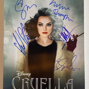 Cruella cast signed autographed 8×12 photo Stone Thompson Prime Autographs - Top Celebrity Signatures Celebrity Signatures