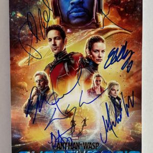 Ant-Man and the Wasp Quantumania cast signed autograph photo Prime Autographs - Top Celebrity Signatures Celebrity Signatures