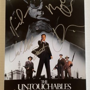 The Untouchables cast autograph 8×12 photo Costner Connery Prime Autographs - Top Celebrity Signatures Celebrity Signatures