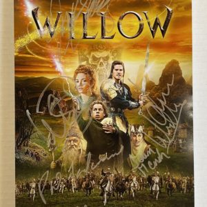 Willow cast signed autograph 8×12 photo Davis Kilmer Whalley Prime Autographs - Top Celebrity Signatures Celebrity Signatures