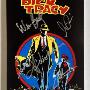 Dick Tracy 1990 cast signed autographed 8×12 photo Beatty Prime Autographs - Top Celebrity Signatures Celebrity Signatures