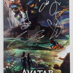 Avatar The Way of Water cast signed autographed 8×12 photo Prime Autographs - Top Celebrity Signatures Celebrity Signatures