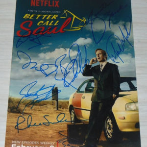 Better Call Saul cast autographed photo Bob Odenkirk Prime Autographs - Top Celebrity Signatures Celebrity Signatures