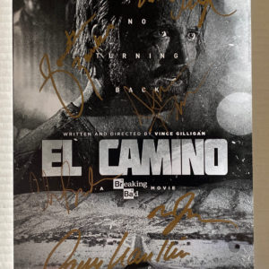 El Camino: A Breaking Bad Movie cast signed photo Paul Prime Autographs - Top Celebrity Signatures Celebrity Signatures