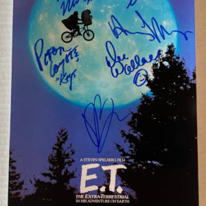 E.T. Extra Terrestrial cast signed autographed photo Thomas Prime Autographs - Top Celebrity Signatures Celebrity Signatures