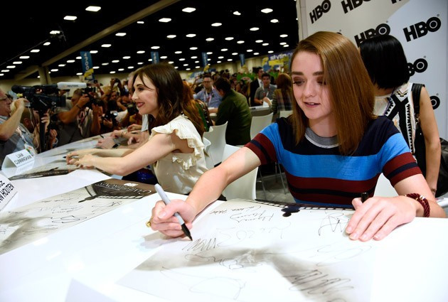 game of thrones autographs maisie williams nikolai coster waldau autographed for sale w630 o Prime Autographs Top Celebrity Signatures Prime Autographs Top Celebrity Signatures