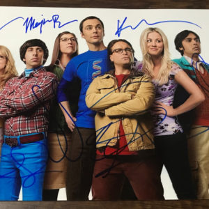 Big Bang Theory cast signed autographed photo Jim Parsons Prime Autographs - Top Celebrity Signatures Celebrity Signatures