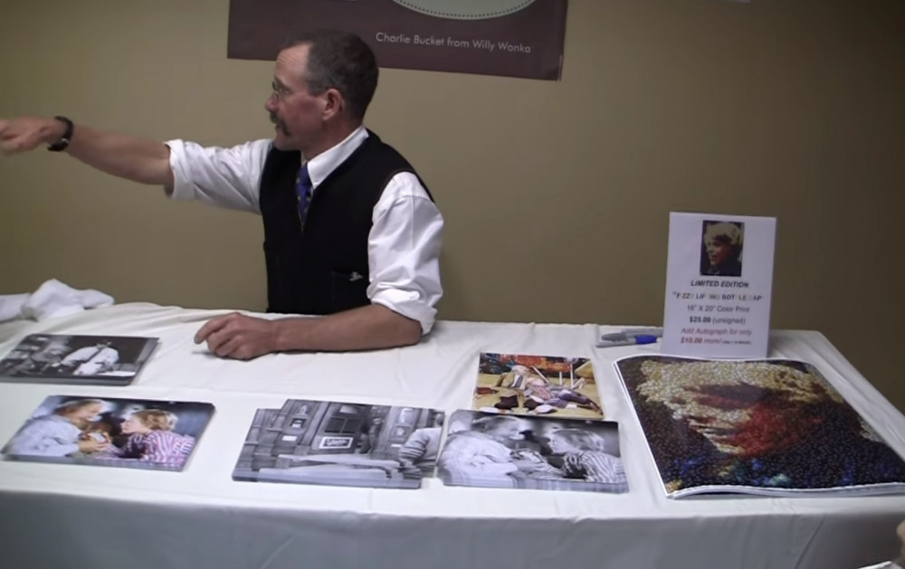 willy wonka and the chocolate factory autographs peter ostrum signed autographed photo photograph for sale w1000 o Prime Autographs Top Celebrity Signatures Prime Autographs Top Celebrity Signatures