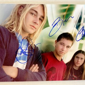 Silverchair band signed autographed 8×12 photo Daniel Johns autographs photograph Celebrity Signatures Silverchair band signed autographed 8×12 photo Daniel Johns autographs photograph Prime Autographs - Top Celebrity Signatures Celebrity Signatures